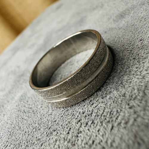 Ring edelstahl silber - edelstahl,