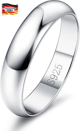 Silberring damen herren 925 - silberring,