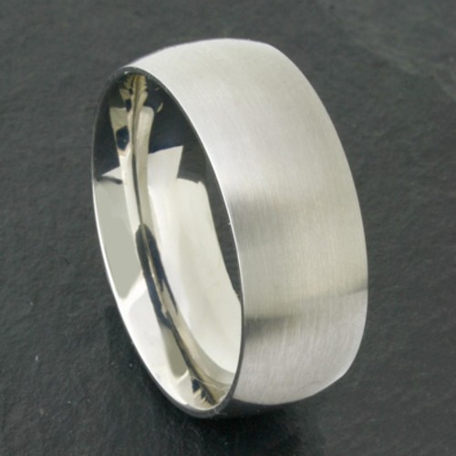 Edelstahl ring bandring - ring,