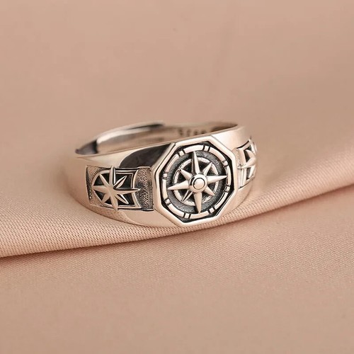 Ring stern silberfarben damen - ring,