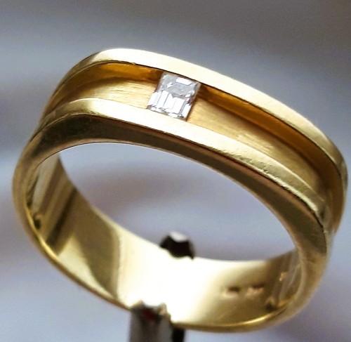 Eleganter herrenring 585 - eleganter, gg