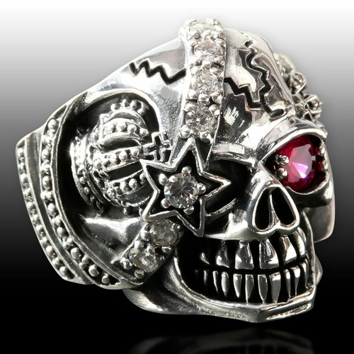 Totenkopf skull ring edelstahl - skull,