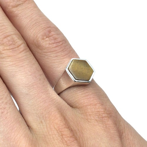 Siegelring 925 silber ring - 925,