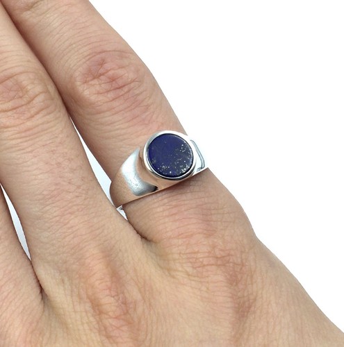 925 silber ring lapislazuli - 925,