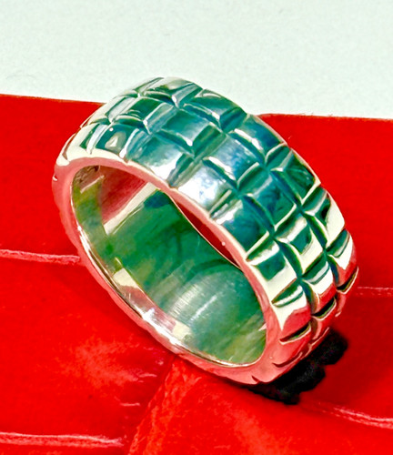 925er silber herrenring - silber,