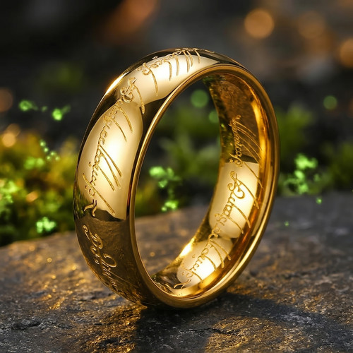 Herr der ringe ring - ring, gold