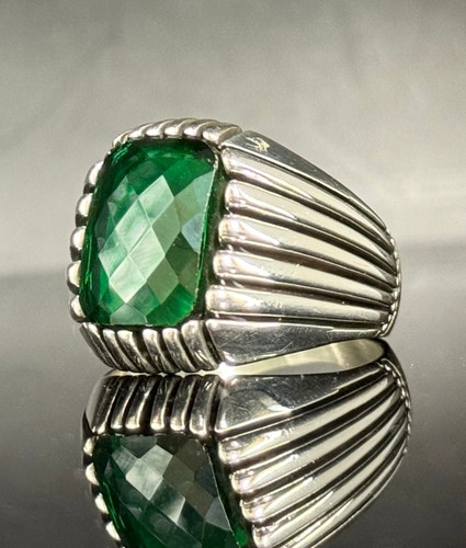 Herrenring aus 925er silber - 925er,