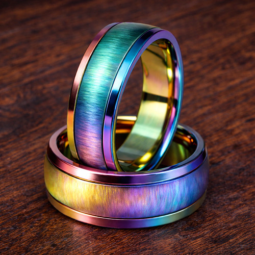 Farbwechsel regenbogen ring - farbwechsel,