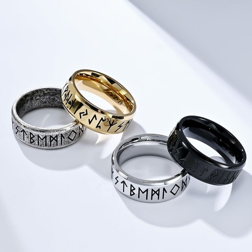 8mm edelstahl ring herren - 8mm,