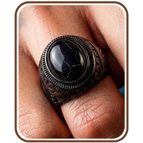 Herrenring edelstahl schmuck - herrenring,