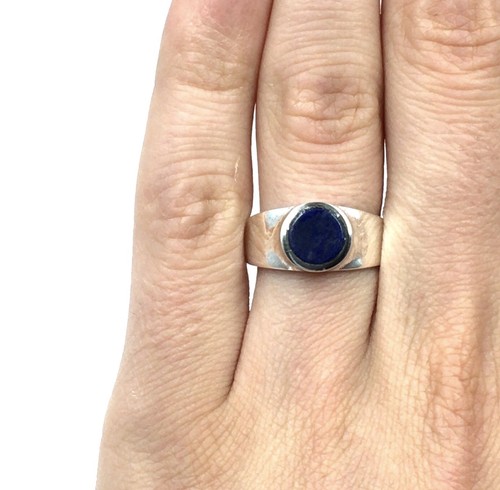 925 silber ring lapislazuli - 925,