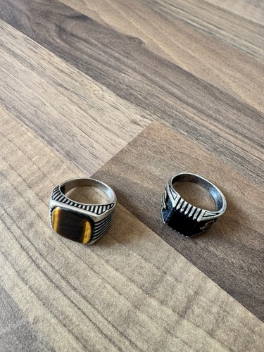 Herren ring silber mit - herren,
