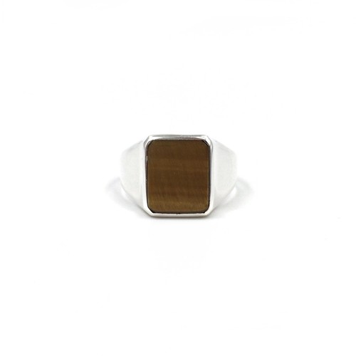 925 silber ring tigerauge - 925,