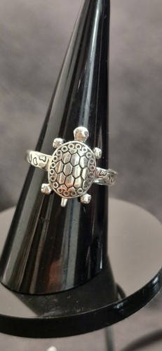Silber ring mit - silber, einer