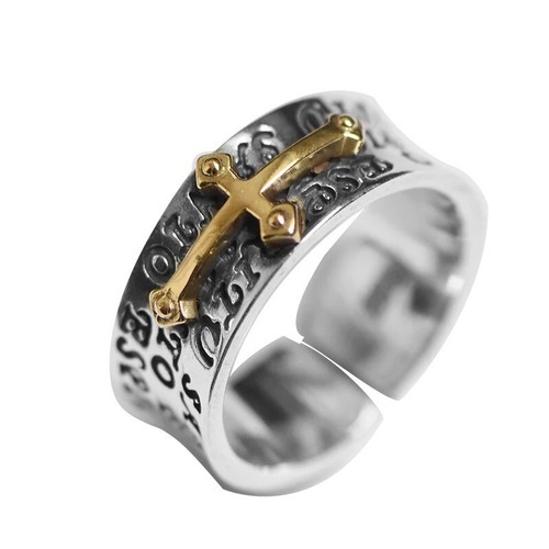 Ring kreuz männerring - ring,