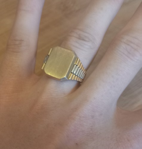Herren siegel ring - siegel, 585