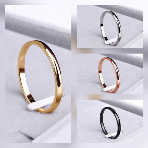 Edelstahl ring fingerring gold - ring,