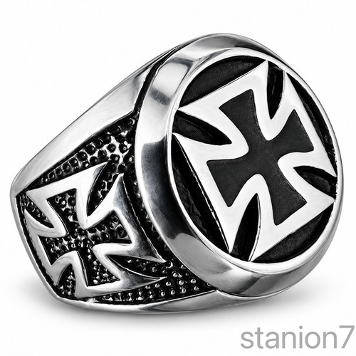 Eisernes kreuz ring edelstahl - eisernes,
