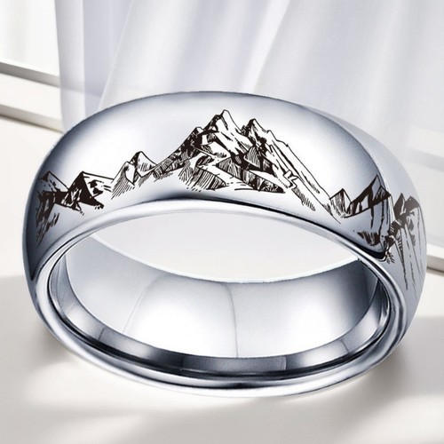 Herrenring edelstahl berg - herrenring, –