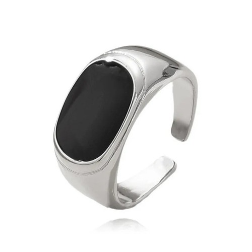 Herren ring silber plattiert - herren,