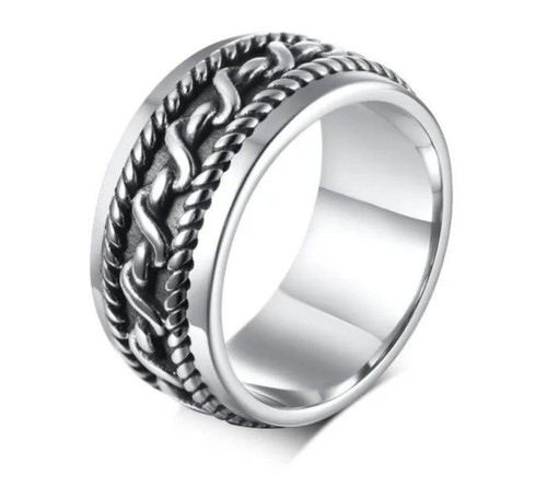 Ring herren edelstahl - ring,