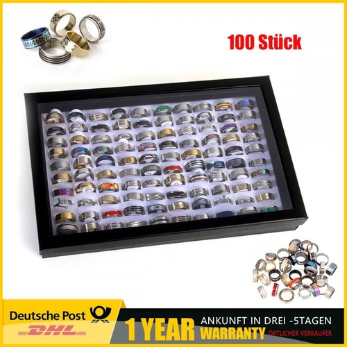 100 stück mix ring - mix, bandring