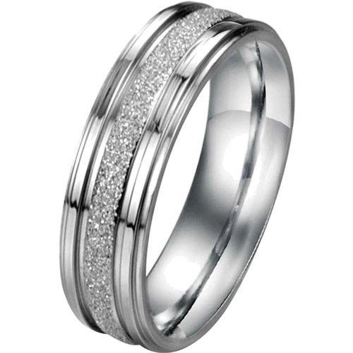 Edelstahl herrenring - edelstahl,