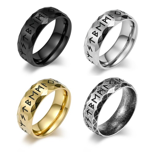 Herren ring edelstahl bandring - herren,