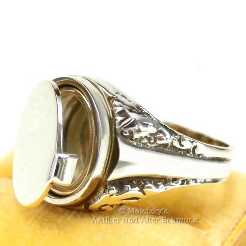 Antiker herrenring mit - antiker,