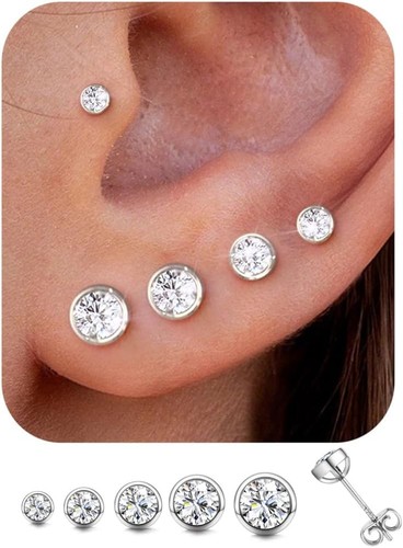 Ohrringe paar silber 925 - ohrringe,
