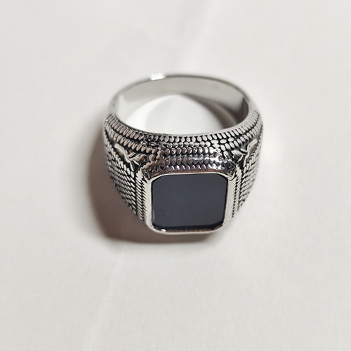 Herren ring silber - silber, 925