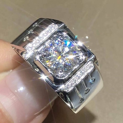 Rund diamant herren - diamant,